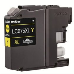 Brother LC675XLY High Yield Yellow Ink Cartridge
