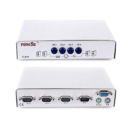 4 Port KVM Switch