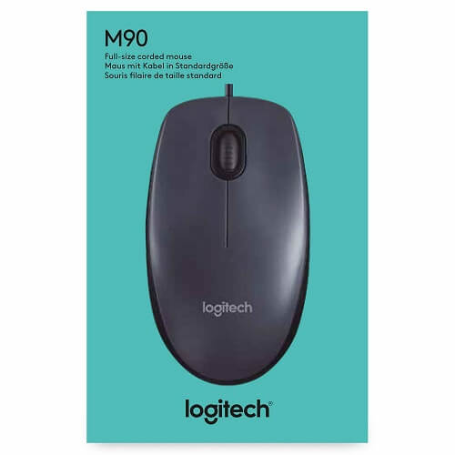 Logitech Wired Mouse M90-review
