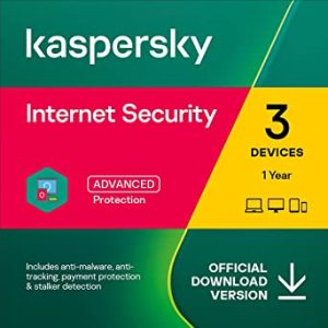 Kaspersky Internet Security 3 User+ 1 Year License