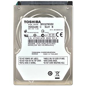 320GB Toshiba Desktop Harddisk