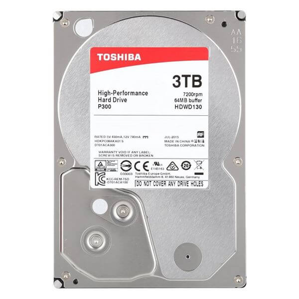 Toshiba 3TB Internal Desktop Hard Disk