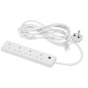 Almark England 4 Way Surge Protector