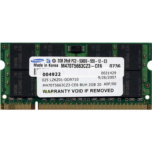 Hp 2GB FBD PC6400 RAM (450260-B21) G5 series