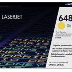 HP 648A Yellow Original Laser Jet Toner Cartridge (CE262A)