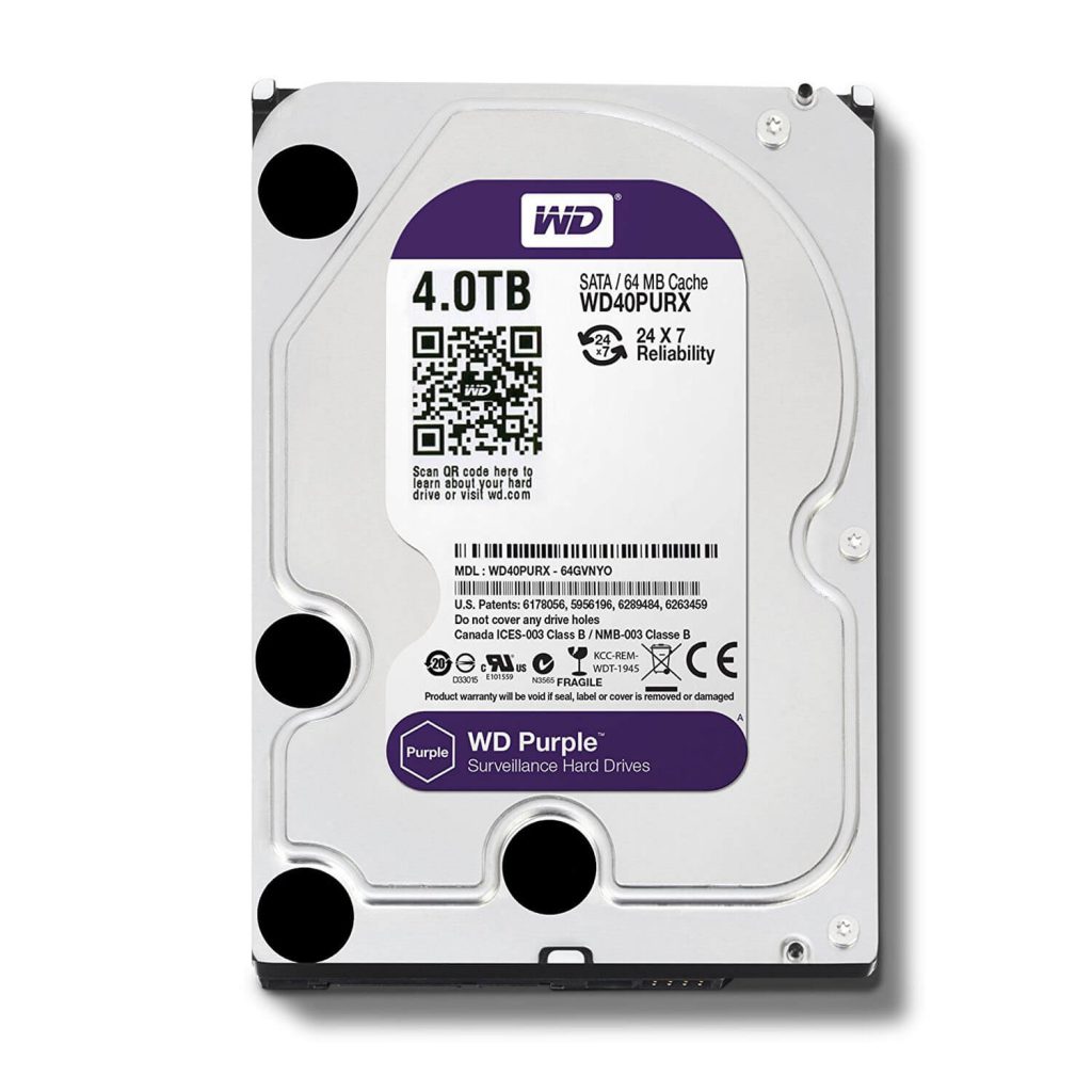 WD Purple 4TB Surveillance Hard Disk Drive