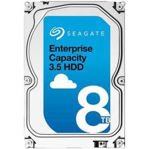 Seagate Entreprise Capacity 3.5" Hard Drive 8TB 7200rpm 512e SAS 12Gb/s 256MB