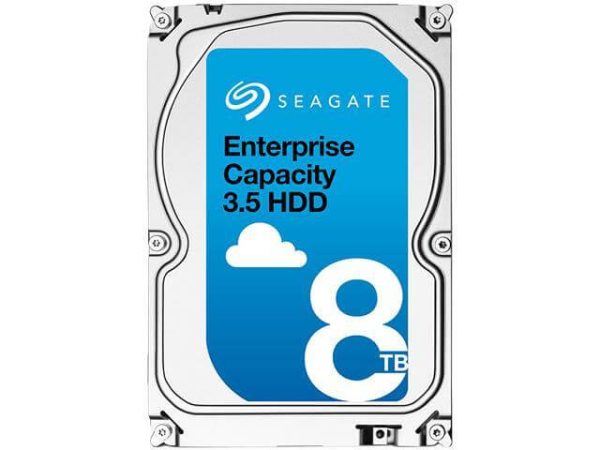 Seagate Entreprise Capacity 3.5" Hard Drive 8TB 7200rpm 512e SAS 12Gb/s 256MB