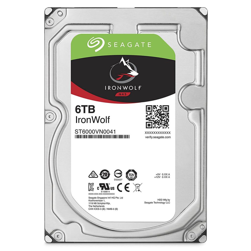 Seagate IronWolf 6TB Harddrive