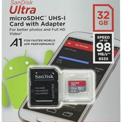 SanDisk MicroSD Class 10 98MBPS 32GB