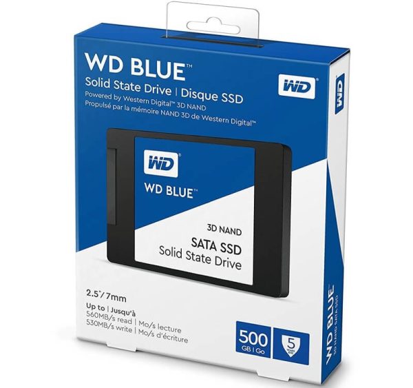 WD BLUE 3D 500GB SSD