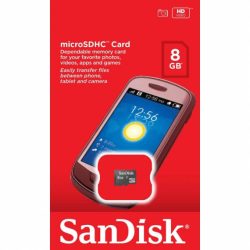 SanDisk MicroSD HC 8GB