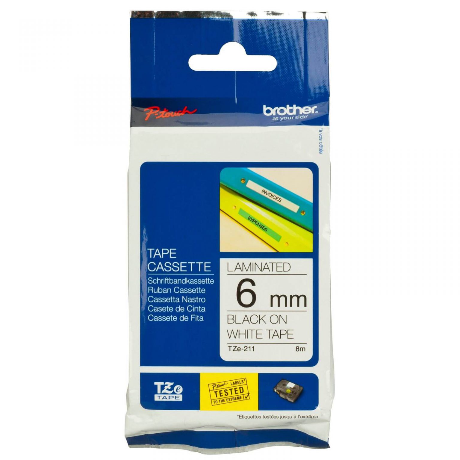 Brother TZE-211 Label Printer Tape