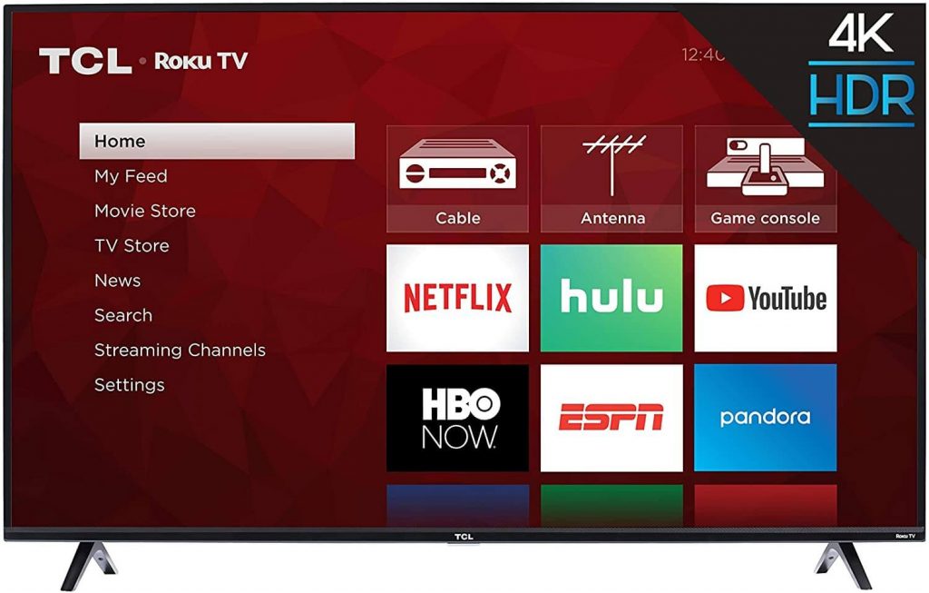 TCL 50 inch 4k smart tv