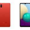 Samsung Galaxy A02 Denim Red Featured