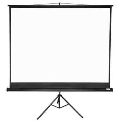 96″ X 96″ Portable Tripod Projector Screen