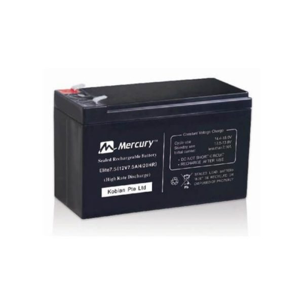 Mercury 12V 7.5AH Battery Price