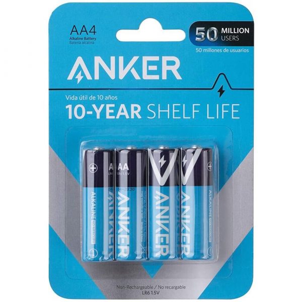 Anker AA Alkaline Batteries 4-pack kenya