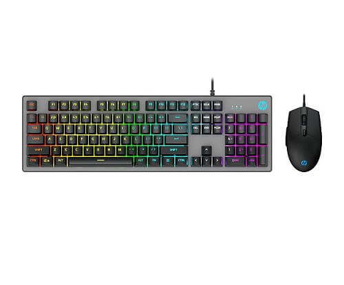 HP- USB- Gaming -Keyboard- and- Mouse- KM300F -Colorful- Backlit Lighting-Price