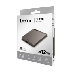 Lexar SL200 512GB Portable SSD
