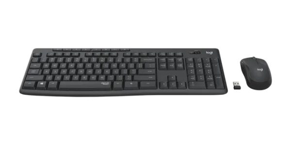 Logitech-Silent-Wireless Keyboard-Mouse-MK295