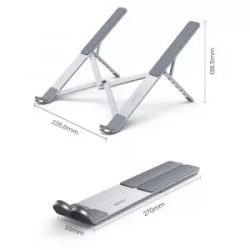 Ugreen-foldable-adjustable-laptop-stand-silver-LP451