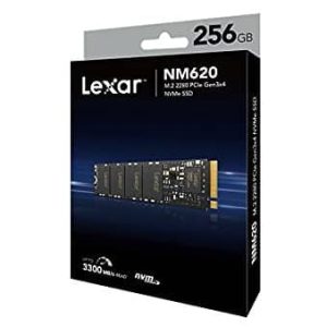 Lexar LNM620 Internal SSD M.2 PCIe Gen 3*4 NVMe 2280-256GB