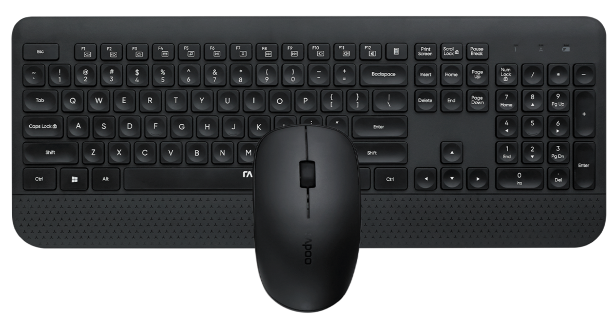 Rapoo-Wireless-Combo X3500-Black