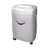 Image showing Atlas SC0540 5 Sheets Strip Cut Paper Shredder in compact black design with transparent waste bin.