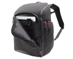 Canon Camera Backpack EDC-1 – Black water-resistant camera bag with padded compartments, available at Dove Computers.