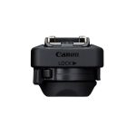 Canon AD-E1 Multi-Function Shoe Adapter – Compact, weather-resistant adapter for Canon EOS R-series cameras.