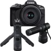 Canon EOS R50 Mirrorless Camera with RF-S 18-45mm Lens and Content Creator Kit – 24.2MP camera for vloggers and photographers.