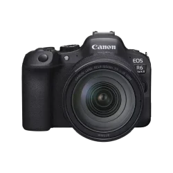 Canon EOS R6 Mark II Mirrorless Camera with RF 24-105mm Lens – 24.2MP full-frame camera with 4K video.