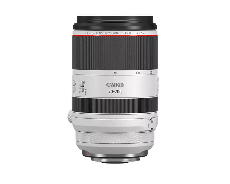 Canon RF 70-200mm F 2.8L IS USM Lens Canon RF 70-200mm f/2.8L IS USM Lens – Professional telephoto zoom with 5-stop IS, f/2.8 aperture, and L-series build.