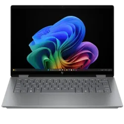 HP OmniBook X Flip 14-FM0023DX – Premium 2-in-1 laptop with Core Ultra 7, 16GB RAM, 1TB SSD, and 14" touchscreen. Available at Dove Computers.