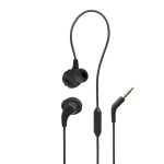 JBL Endurance Run 2 Wired sweatproof earphones with FlipHook design, built-in mic, and tangle-free cable, designed for active lifestyle and workout use.
