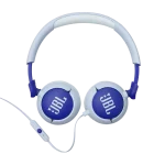 JBL Junior 320 kids headphones with safe 85dB volume limit, soft cushions, built-in mic, and foldable design—available at Dove Computers.