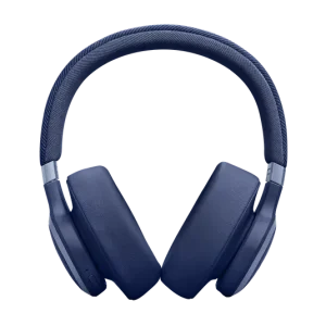 JBL Live 770NC over-ear wireless headphones featuring adaptive noise cancelling, 65-hour battery life, dual beamforming mics, and soft memory foam cushions.