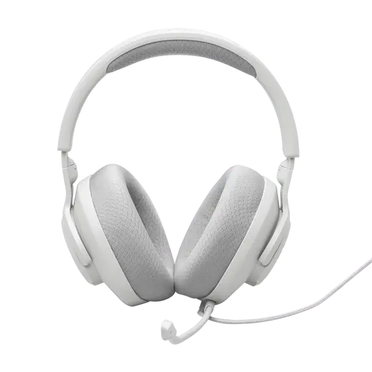 JBL Quantum 100 JBL Quantum 100 wired gaming headset with detachable boom mic, soft memory foam ear cushions, and 3.5mm plug for PC, PlayStation, Xbox, and more.