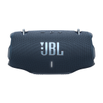 JBL Xtreme 4 Bluetooth speaker with rugged design, carrying strap, dual bass radiators, and waterproof body for powerful sound on the go.