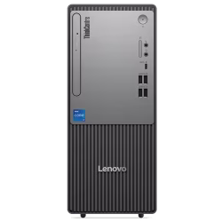 Lenovo ThinkCentre Neo 50T Gen 5 desktop PC with Intel Core i5-13400, 8GB RAM, and 512GB SSD in a modern black tower design, ideal for business use.