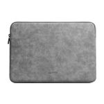 UGREEN Laptop Sleeve Case 14-14.9'' Grey – slim waterproof laptop case with soft fleece lining and zipper, ideal for travel or everyday use.