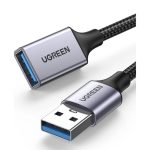 UGREEN USB-A 3.0 Male to Female Extension Cable – Black high-speed extension cord for USB devices, available at Dove Computers.