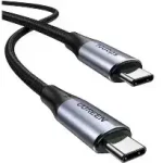 UGREEN USB-C 3.1 Gen2 Male to Male Cable 1m – 100W fast charge, 10Gbps data, and 4K video output, available at Dove Computers.