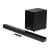 JBL Soundbar SB270 with wireless subwoofer in black, offering 220W of power, Dolby Digital sound, Bluetooth streaming, and sleek home-friendly design