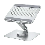 UGREEN 360° Rotating Laptop Stand Holder with aluminum build, swivel base, and ergonomic design for laptops up to 16 inches