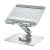 UGREEN 360° Rotating Laptop Stand Holder with aluminum build, swivel base, and ergonomic design for laptops up to 16 inches