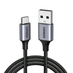 UGREEN USB-A to USB-C 2.0 Cable 2m Black – Durable nickel-plated charging and data sync cable available at Dove Computers.