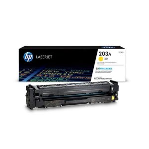 HP 203A Yellow LaserJet Toner Cartridge – Compatible with M254 & M281 Series
