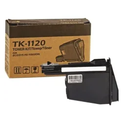Kyocera TK-1120 Original Black Toner Cartridge – Reliable high-yield printing for Kyocera FS printers, available at Dove Computers